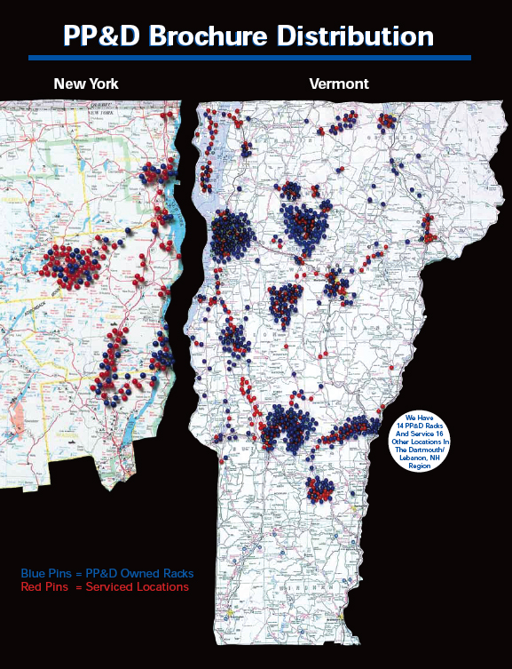 PP&D Distribution Map